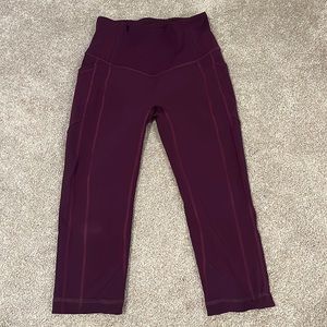 Cropped lululemon leggings